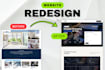 redesign your outdated website into a modern, high converting website