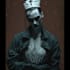 create vintage comic, dark horror  art