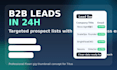 do b2b lead generation with verified emails