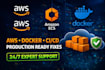 fix AWS ecs task failing to start fast
