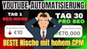 generiere 30k umsatz mit einem youtube automatisierungsvideo