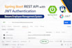 add jwt authentication and spring security to your API