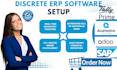 setup discrete erp software via netsuite sap cloud acumatica tallyprime odoo erp
