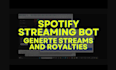 build boomplay bot, apple music bot, audiomack bot, bandcamp bot, spotify bot