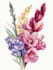 draw botanical illustration flower, plant design