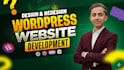 create modern professional business website design