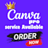 design professional canva pro posts, banners, and graphics