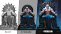 create fantasy character design and concept art