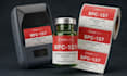 design high quality peptide vial labels and 3d mockups