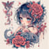 create anime tattoo design unique style