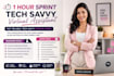 your tech savvy virtual assistant for a 1 hour sprint