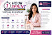 your tech savvy virtual assistant for a 1 hour sprint