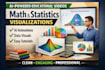create ai powered educational videos and math statistics visualizations