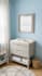 create ultra realistic nursery and kids room frame mockups