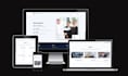build a responsive landing page with HTML CSS tailwind or angular
