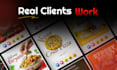 design high coverting restaurant social media posts