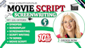 write a professional movie script, screenplay, or TV series pilot
