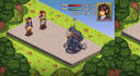 create pixel art game character sprites, animations in rpg maker or custom style