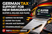 help new immigrants germany steuererklarung elster anlage aus filing support