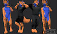 create custom vrchat avatar, vtuber 3d avatar and vrc charcater with rigging