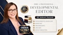 developmental book edit, proofread, memoir, line edit, book formatting