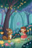 make 2d children book illustration