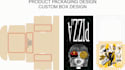 design cardboard box packaging ready for print