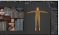 create retro ps1 ps2 psx low poly 3d models, 3d modeling characters animation
