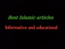 write high quality islamic articles and blog posts
