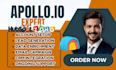 setup apollo io, pipedrive, zoho, gohighlevel CRM automation and integrations