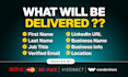 build human verified ideal custom b2b email leads for outbound sales