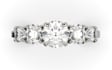 do create realistic 3d jewelry rendering for diamond rings