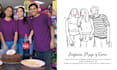 create a custom minimalist line art portrait from your photo