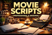 movie script writer screenwriting screenplay ghostwriter youtube script feature