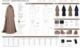fashion design islamic clothing tech pack modest wear tech pack abaya tech pack