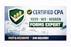 be CPA preparing 1099 nec, misc, w9, w8ben, 1040, 1040nr forms