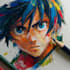 draw anime character illustration