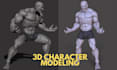 create a rigged, game ready 3d character model