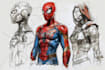 do super hero portrait sketch art