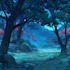 create an background anime any in style