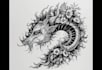 design a tattoo design in japanese style