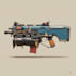 draw your weapon concept art in awesome details