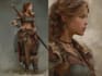 draw epicparty character art and fantasy group