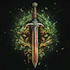 create a awesome fantasy logo