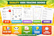 create amazing kids tracing books, worksheets,activity pages