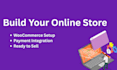 build a  woocommerce website or online store