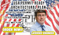 building permit ready,permit drawings,permit approval, structural plan, ca,tx ny