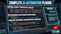 build ai chat bot for website automated customer support agents