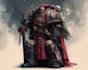 illustrate epic warhammer 40k characters and heroes