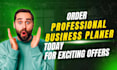 write a business plan with a financial plan for startups, business plan writer